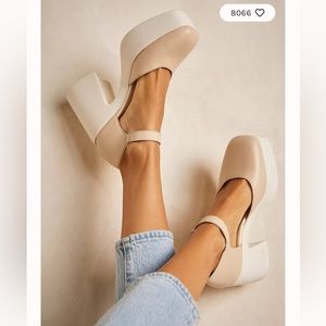 Gwen Platform Mary Janes